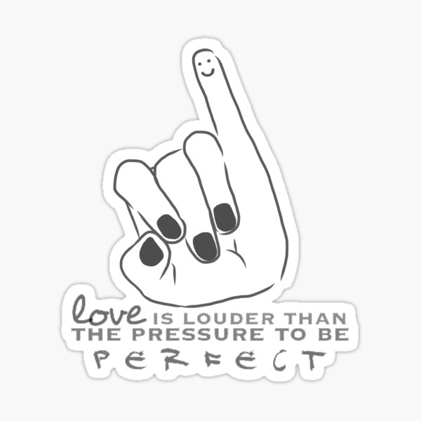 Demi Lovato Tattoo Quote Sticker