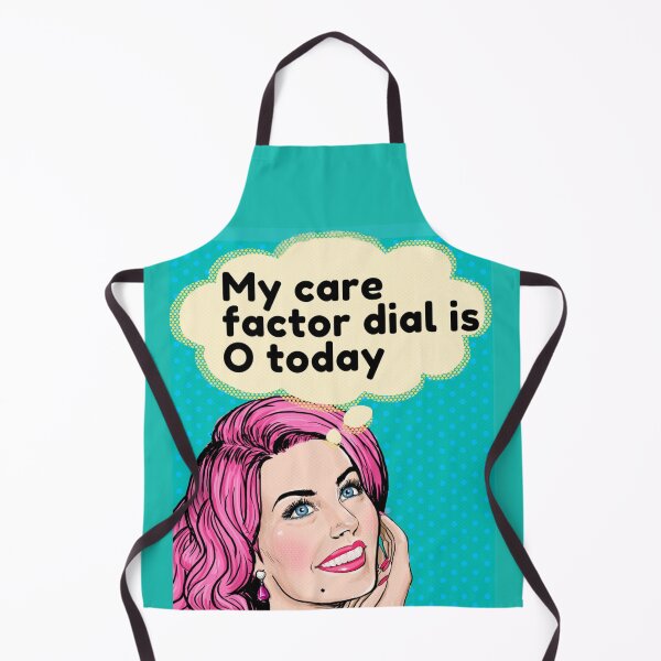 Item preview, My Care Factor Dial Is Zero Today, Care Factor 0 Pop Art designed and sold by Ruby Jackson.