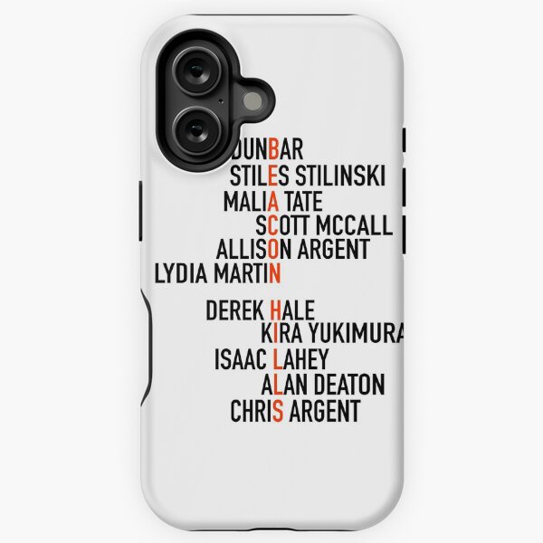 Vista previa del artículo con la obra «Lobo adolescente Beacon Hills», diseñado y vendido por hayadesigns.