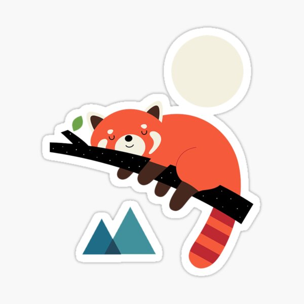 Giant panda T-shirt Red panda Art Drawing Sticker