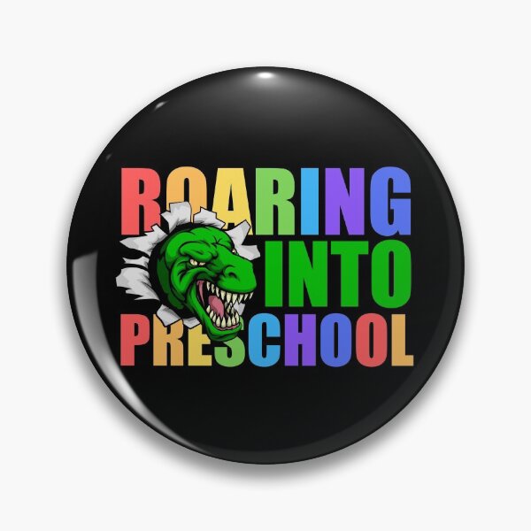 Item preview, Roaring Into Preschool, With Dinosaur Roaring designed and sold by Avishy.