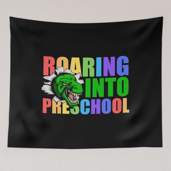 Item preview, Roaring Into Preschool, With Dinosaur Roaring designed and sold by Avishy.