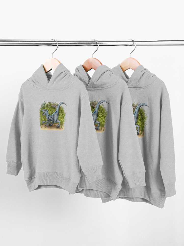 Alternate view of Jurassic World Velociraptors Toddler Pullover Hoodie