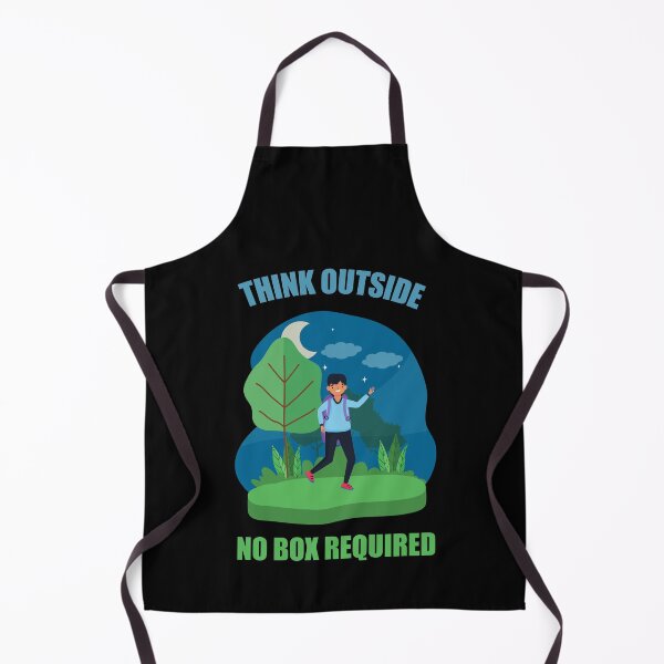 Item preview, Think Outside No Box Required designed and sold by Avishy.