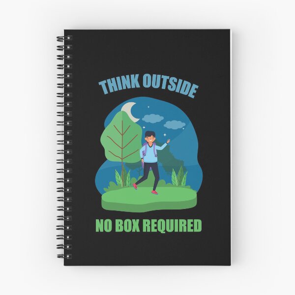 Item preview, Think Outside No Box Required designed and sold by Avishy.