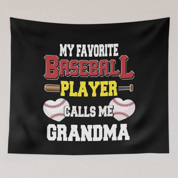Item preview, my favorite baseball player proud grandma baseball granny designed and sold by marcek.