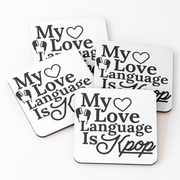 Item preview, My Love Language Is Kpop designed and sold by Edenjodie.