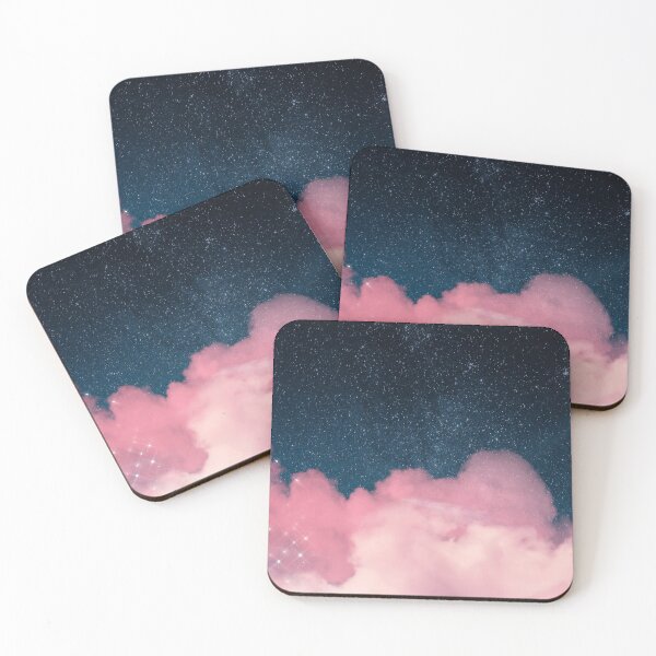 Item preview, Pink Sparkling Clouds designed and sold by fahadabu.