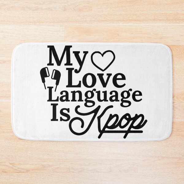 Item preview, My Love Language Is Kpop designed and sold by Edenjodie.