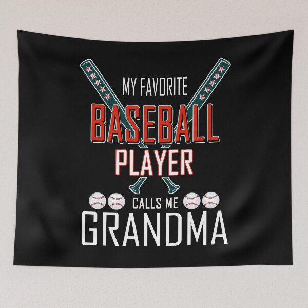 Item preview, my favorite baseball player proud grandma baseball granny designed and sold by marcek.