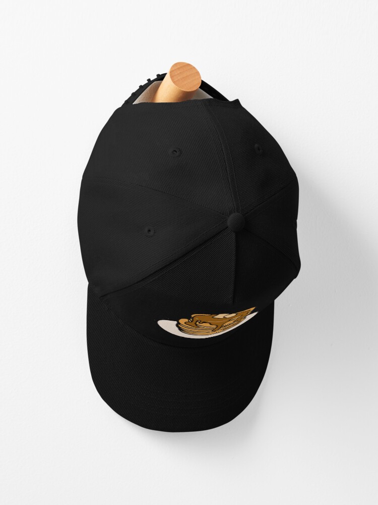 Alternate view of Pancakes with Butter and Syrup Pattern on Pink Cap