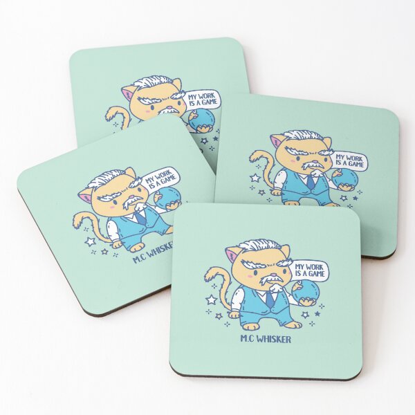 Item preview, M.C Whisker funny Artist Animal pun  designed and sold by SPIRIMAL.