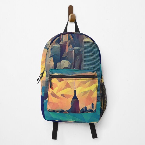 Item preview, New York Skyline - Low Poly Art - MM001LPAD1 designed and sold by MktngMultiverse.