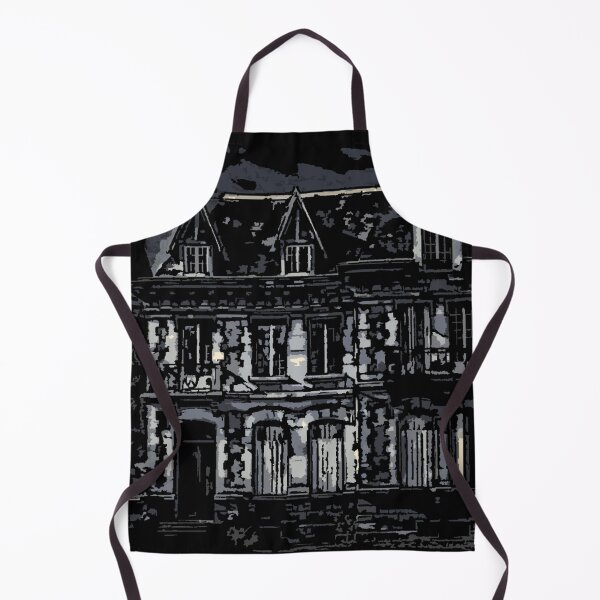 Item preview, Gloomy Haunted House Illustration designed and sold by JoyforU.