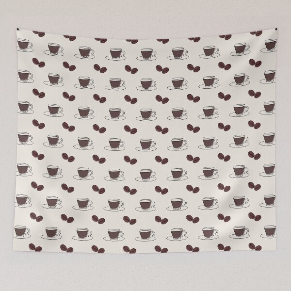 Item preview, Coffee Seamless Patterns V1 designed and sold by KleinDuBois.