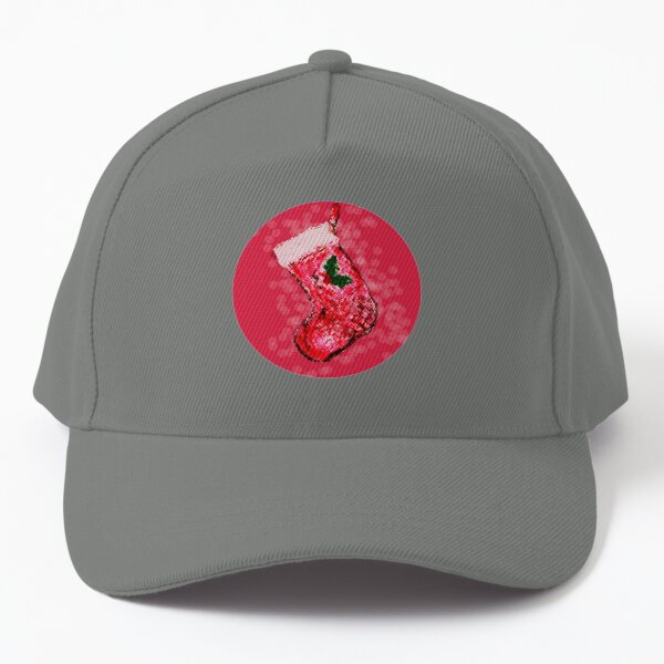 Retro Santa Stocking Baseball Cap