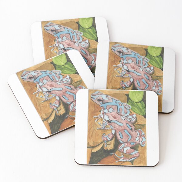 Item preview, Arrow frogs watercolour  designed and sold by MEFAMCRAFT.