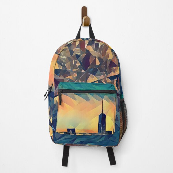 Item preview, New York Skyline - Low Poly Art - MM002LPAD1 designed and sold by MktngMultiverse.