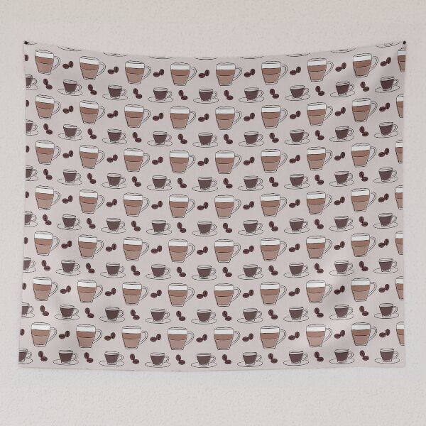 Item preview, Coffee Seamless Patterns V3 designed and sold by KleinDuBois.