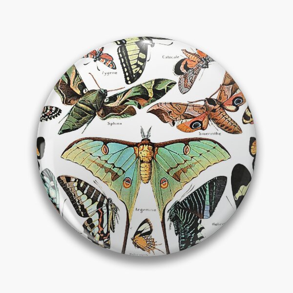 Item preview, botanical butterflies pattern  designed and sold by exr378.