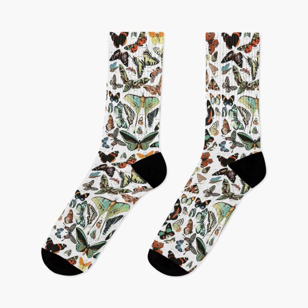 Item preview, botanical butterflies pattern  designed and sold by exr378.