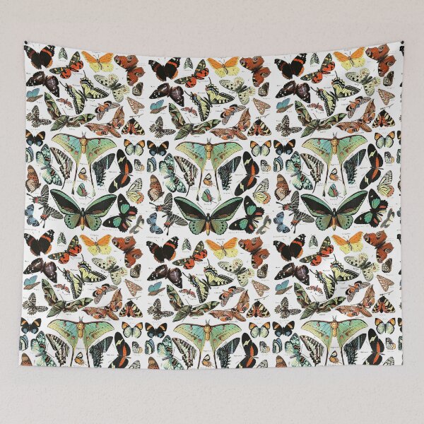Item preview, botanical butterflies pattern  designed and sold by exr378.