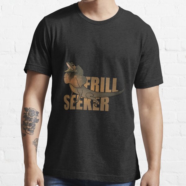 Frill Seeker Frill-necked Lizard Essential T-Shirt for Sale by