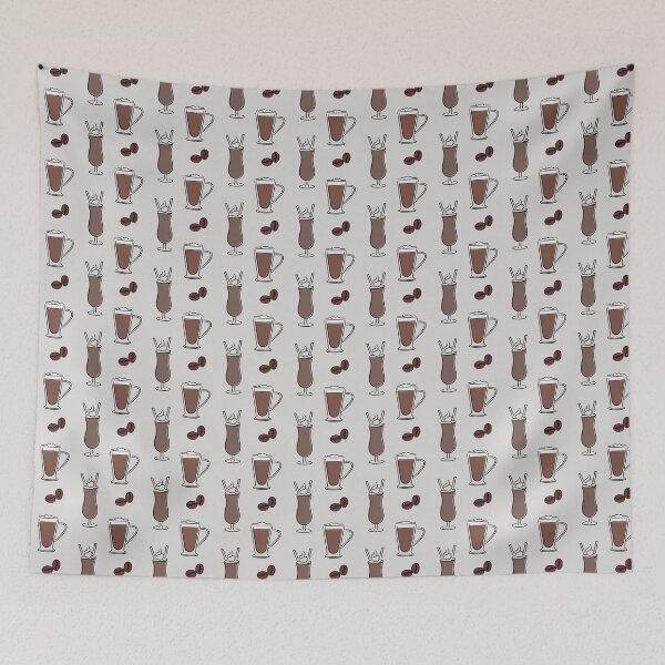 Item preview, Coffee Seamless Patterns V4 designed and sold by KleinDuBois.