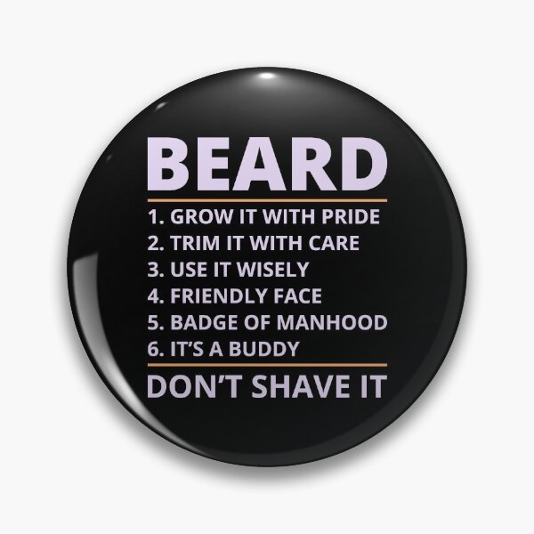 Item preview, Beard Bearded Funny Sayings Humour designed and sold by CuteDesigns1.