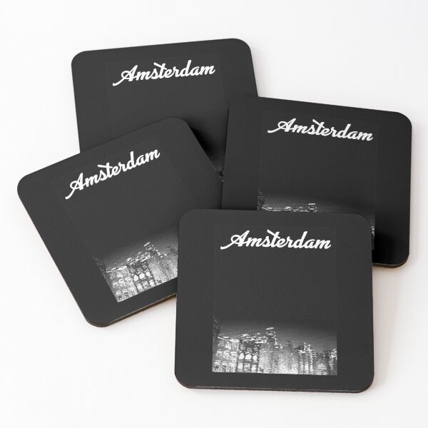 Item preview, Retro Amsterdam designed and sold by BlackLineWhite.