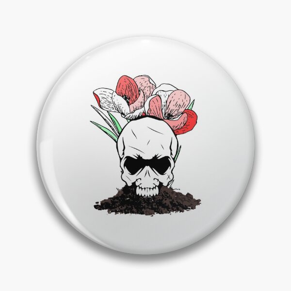 Item preview, Painted Floral Skull Wholesale 2 designed and sold by PodiShawna.