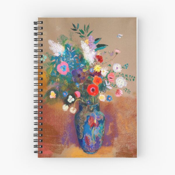 Item preview, HD Odilon Redon - Vase of Flowers designed and sold by Go Logo Designs.