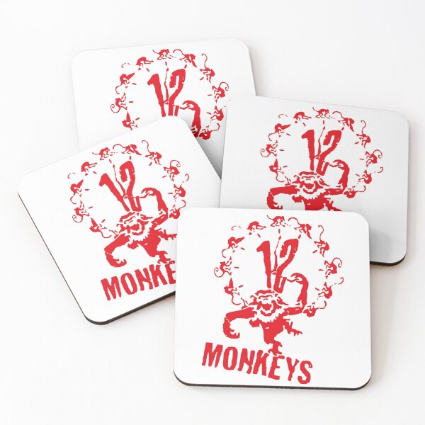 Item preview, Army of the 12 monkeys (red essential graffity) designed and sold by frikybomb.