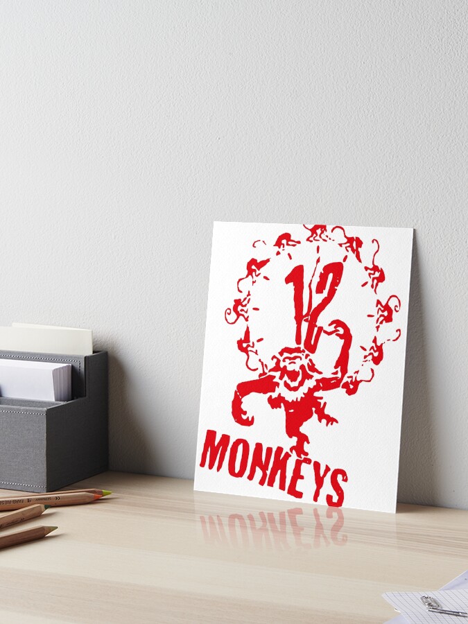 Army of the 12 monkeys (red essential graffity)