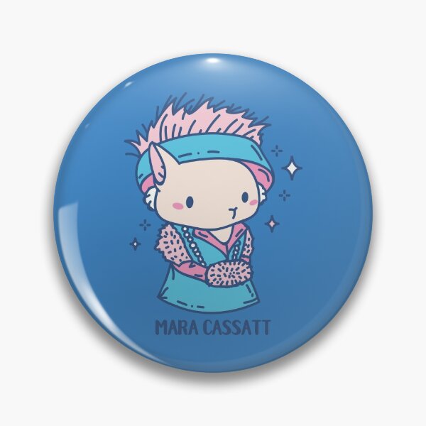 Item preview, Mara Cassatt Funny Artist Animal pun designed and sold by SPIRIMAL.