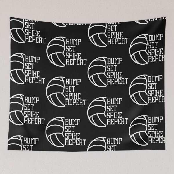 Item preview, Volleyball- Bump Set Spike Repeat  designed and sold by LeHongTien.