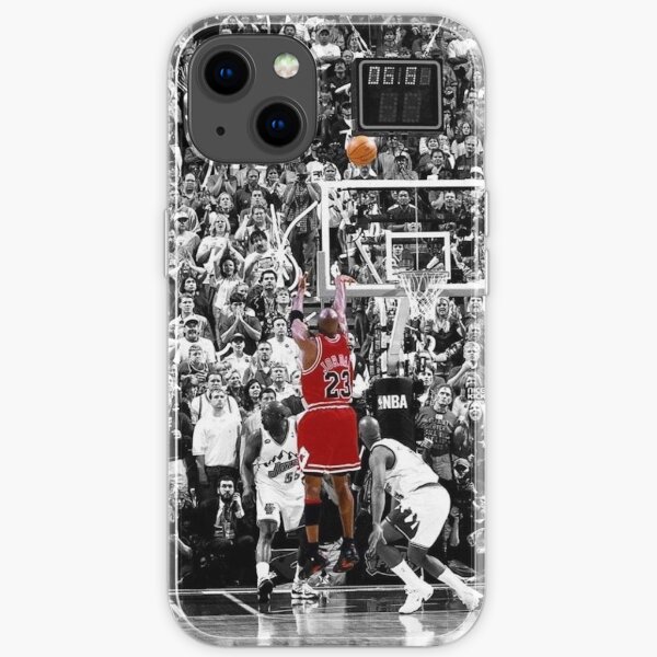 Michael Jordan Final Shot Over Russell iPhone Flexible Hülle