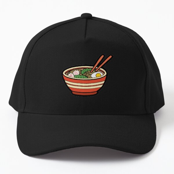 Item preview, Ramen Bowl Pattern in Orange designed and sold by evannave.
