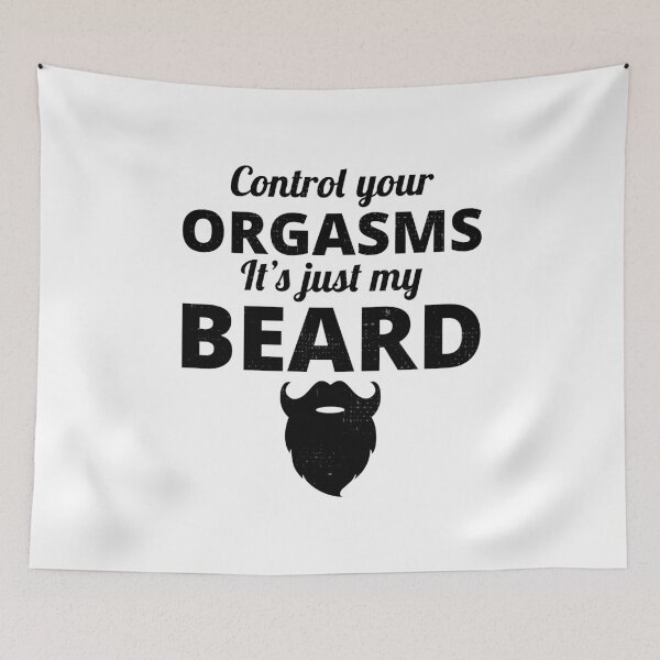 Item preview, Beard Bearded Funny Sayings Humour designed and sold by CuteDesigns1.