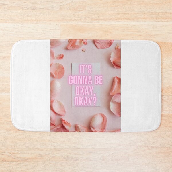 Item preview, It's Gonna Be Okay, Okay? | Supportive Quote Around Rose Petals designed and sold by cypher33.