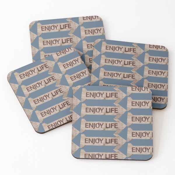 Item preview, arrow indicating enjoy life designed and sold by filon19931.