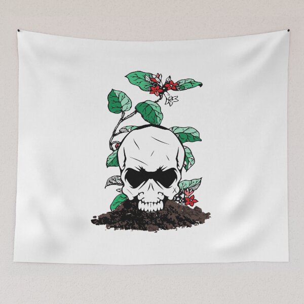 Item preview, Painted Floral Skull Wholesale  designed and sold by PodiShawna.