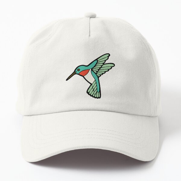 Hummingbird Pattern Dad Hat