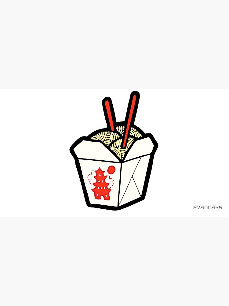 Take-Out Noodles Box Pattern by evannave