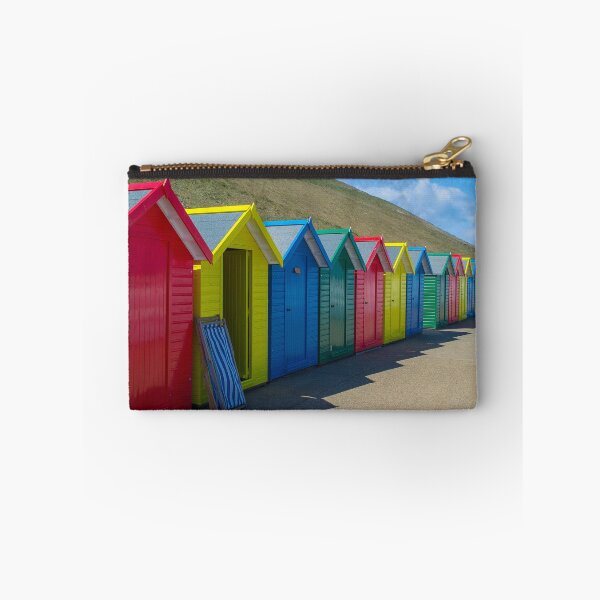 Item preview, Beach Huts on the promenade in Whitby designed and sold by MichaelBShannon.