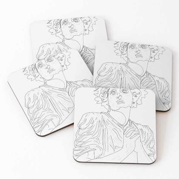 Item preview, Praying Angel Line Art designed and sold by Holydusty.