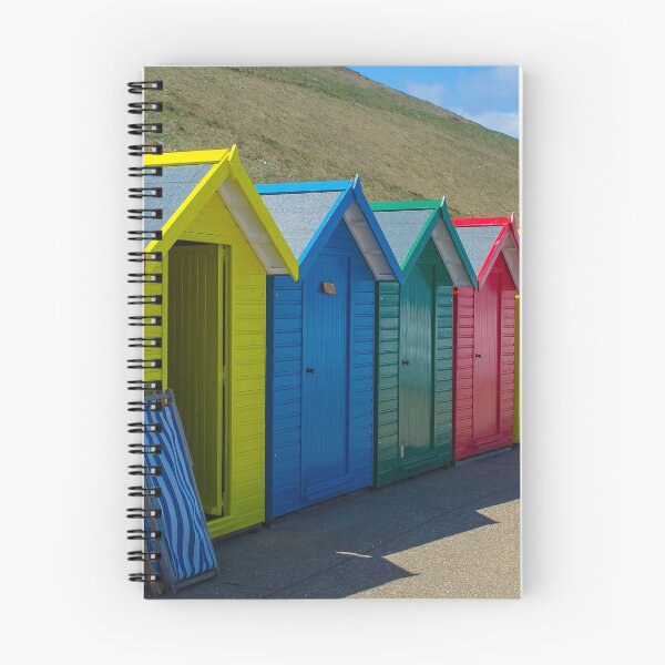 Item preview, Beach Huts on the promenade in Whitby designed and sold by MichaelBShannon.