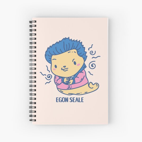 Egon Seale Funny Animal Artist pun Spiral Notebook