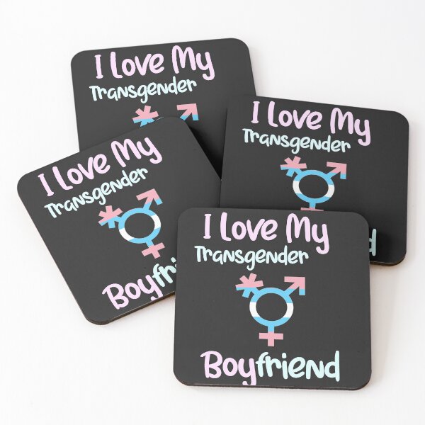 Item preview, I Love My Transgender Boyfriend Transgender Pride LGBT Family LGBTQ Trans Ally designed and sold by unique things.