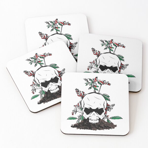 Item preview, Floral Skull Wholesale  designed and sold by PodiShawna.